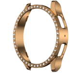 Diamond Watch Case for Samsung Galaxy Watch 7 40mm Hollow Electroplate Protector Samsung 7 44mm PC Cover