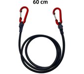 Heavy Duty Bungee Cord Elastic Tie Strap String Carabiner Hooks Kayak Cycling Luggage Packing Ropes Camping  Accessories