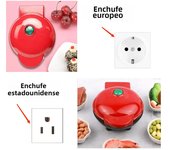 Sandwich Cake Baking Tray, Household Breakfast Electric Baking Pan, Fully Automatic Multifunctional Mini Waffle Biscuit Machine