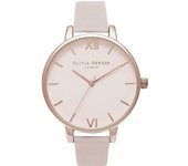 Olivia Burton Reloj Mujer Analogico Cuarzo con Correa de Piel sintética OB16BD95