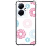 Funda Silicona Antigolpes para Vivo V29 Lite 5G diseño Flores 06 Dibujos