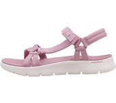 Skechers GO WALK FLEX SANDAL - SUBLIME Sandalias Planas Mujer Rosa