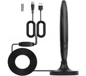 High Performance Indoor Digital HD TV Antenna 5600 Miles Long Range Signal Booster 4K 1080P  Free View ATSC/DVB-T/ISDB