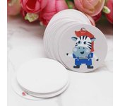 100Pcs Handmade with love /Thank You Flower DIY White Tags Wedding candy Gift Wrapping Paper Hang Paper Tags cookies Supplies