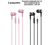 NNBILI 1-4pcs 3.5mm Wired Earphone In Ear HIFI Heavy Bass Earbuds Monitor Sports Stereo Music Gaming Headphone with Microphone