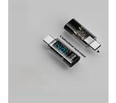140W USB C To Type C Adapter Lightning Output Digital Display Fully Transparent Adapter For iPhone Tablet Laptop OTG Connector