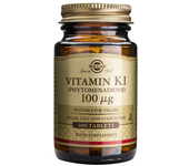 Vitamina K1 100 Comprimidos - Solgar