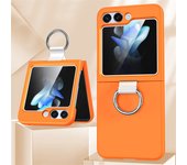 For Galaxy Z Flip 6 5 4 3 Case Shockproof Armor With Ring Holder Back Cover Case For Samsung Z Flip 5 ZFlip6 5G flip4 Hard Cases
