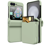 Flip Cover Card Insertion Phone Case for Samsung Galaxy Z Flip 5 Galaxy Z Flip 3 4 6 Shockproof Fall Prevention Phone Cover