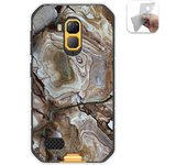 Tumundosmartphone Funda Gel Tpu para Ulefone Armor X7 / X7 Pro diseño Mármol 14 Dibujos