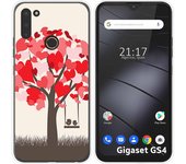 Funda Silicona para Gigaset GS4 diseño Pajaritos Dibujos