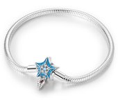 925 Silver Ocean Series Shell Sea Star Sea Turtle Original Bracelet for Women Fit Original Charms Beads DIY Making Gift