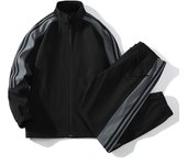 Sports suit men's spring and autumn new style casual teenager overalls suit men's plus size handsome suit