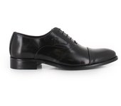 Fluchos F2162 Zapatos con cordones para hombre negros en piel 84885