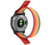 26 22mm QuickFit Nylon Loop Wacth Strap For Garmin Fenix 7X 7 Pro 6 6X GPS 5 5X PLUS 3 HR Elastic Braid Band Epix Gen 2 Bracelet