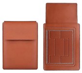 Funda de PU para MacBook Air Pro de 13, 13,3, 14 y 15,4 pulgadas con soporte de refrigeración y protección para portátiles