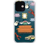 Funda original compatible con iPhone 13 Mini - Friends Sofa
