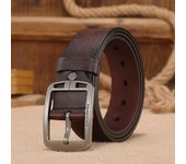 Men Genuine Leather Belts Cowskin Classic Designers Belts for Men Vintage Westernboy Leisure Casual Jeans Strap HQ223