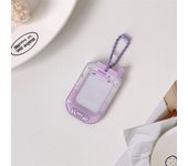 1 inch mobile phone modeling transparent photo frame pendant certificate photos key chain idol pendant