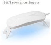 LULAA Foldable Nail Lamp Machine Mini UV LED Nail Lamp For Home Salon Tools Professional Nail Phototherapy Mouse Nail Lamp