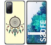 Tumundosmartphone Funda Gel Tpu para Samsung Galaxy S20 FE diseño Atrapasueños Dibujos