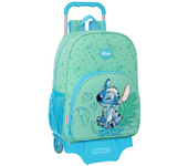 MOCHILA CON CARRO STITCH "ALOHA" 33X42X14 CM (Safta 612488313)