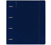 CARPEBLOCK PP FOAM 4 ANILLAS 35MM CON RECAMBIO SAFTA "DARK BLUE" 27X32X4 CM (Safta 542404667)