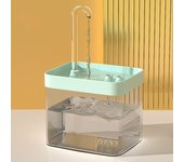 Ultra-Quiet Cat Water Fountain Filter Smart Automatic Pet Dog Water Dispenser&Burnout Prevention Pump1.5L Recirculate Filtrin