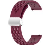 18mm 20mm 22mm Silicone Strap for Garmin Vivoactive 3 4/Venu 2/3 Plus/SQ2/Vivomove 3 Band for Forerunner 165 168 245 255 265 645
