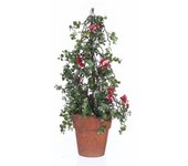 Gerimport Árbol de Navidad Acebo Nevado 12.50 Cm - Decoración Navidad
