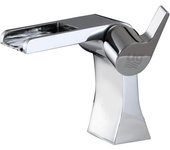 DP GRIFERÍA Grifo Lavabo Monomando Efecto Cascada Cerámico 35mm Cromo