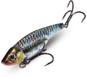 GOBAIT Spinner Spoon Metal Jig Bait 7.5g 10g 16g 20g VIB Ration Sinking Blade Spinning Treble Hook Pesca Tackle Sea Fishing Lure