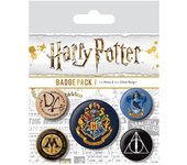 Juego de chapas Hogwarts Símbolos Varios