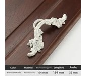 2pc Zinc Alloy Rural Ivory White Cabinet Door Drawer Handle Cabinet Door Closet Kitchen Handle Wardrobe Door Furniture Handle