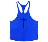 Muscleguys Gym Clothing Bodybuilding Stringer Tank Top Men Cotton Sleeveless Shirt Men Fitness Vest Sportswear Workout Tanktop