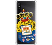 Funda original compatible con Xiaomi Redmi 9A - Las Palmas Escudo sobre fondo Transparente