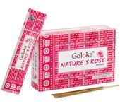 Incienso Goloka Nature's Rose en varillas