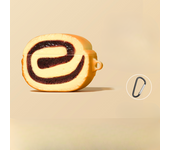 3D Bread Cartoon Cute Earphone Case for AirPods Pro 2 Cover Wireless Headphone Protective Cover for AirPods 1 2 3 Pro 2 Case