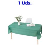 1pc Reusable Tablecloths 137x183cm BPA Free Plastic Dining Table Cover Cloth for Parties Picnic Camping Disposable Tablecloths