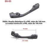 ZTTO Ultralight MTB Bike Disc Brake Bracket IS PM A B to PM A Disc Brake Mount Adapter For 140mm 160mm 180mm 203mm Brake rotor
