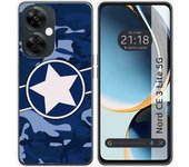 Funda Silicona para Oneplus Nord CE 3 Lite 5G diseño Camuflaje 03 Dibujos