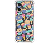 Funda Silicona Antigolpes para Oppo A76 / A96 diseño Dulces 02 Dibujos