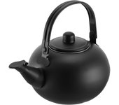 Black Tea Stainless Steel Kettle Stove Teapot with Infuser and Handle for Boiling Water Heating Tea Utensils 22X20X17CM