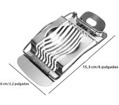 Kitchen Vegetables Fruit Egg Slicer Section Cutter Stainless Steel Mushroom Tomato Cutter Kitchen Machine Cutter Section Chopper