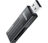 Hoco. HB20 Lector De Tarjetas 2 En 1 Usb 2.0