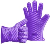 2 manoplas de silicona para Horno para Cocina, Guantes para barbacoa, juego, par, Guantes para Horno resistentes al Calor