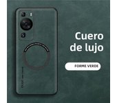 Leather Case for Huawei P60 P50 P40 Pro Nova 12 11 10 9 8 Pro SE for Magsafe Case for Mate 60 50 40 Pro Plus Protection Cover