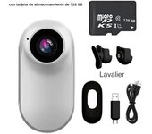 1080P Action Camera 1080P Portable Versatile Mount Anywhere for Travel Pets Ride Sport Vlog Mini Wireless Camera with Carry box
