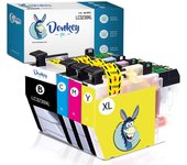Donkey pc Cartucho de Tinta Compatible LC-3239 XL LC3239XL LC3239BK LC-3239XLBK LC-3239XLC LC-3239XLM LC-3239XLY. Reemplazo para Brother MFC-J5945DW MFC-J6945DW. MFC-J6947DW HL-J6000DW HL-J6100DW