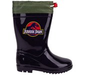 Jurassic World - Botas de Agua Jurassic Park Negras Logo Niño 78669